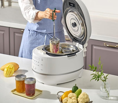 Cuchen CRT-RPD1010IEWUS: 10 person serving | Expertly Crafted Rice, Canning and - Image 7