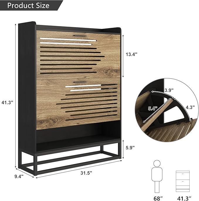 Vibe & Dine Shoe Storage Cabinet - Image 2