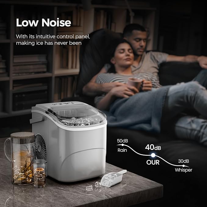Ice Makers Countertop, 9 Cubes in 6 Mins, Portable Ice Maker Machine - Image 7