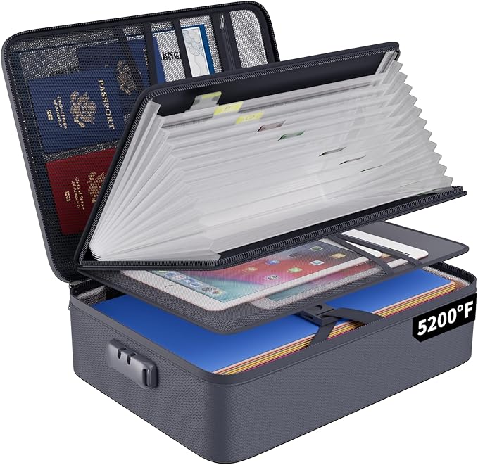 ENGPOW 5200℉ Fireproof File Organizer Bag by ENGPOW