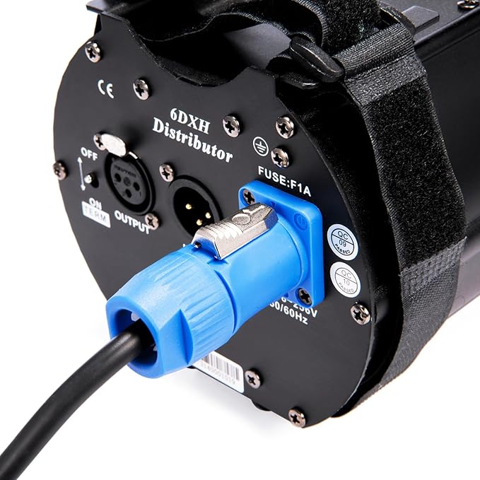 MFL. DMX Splitter with One Input 6-Way Distributor 3-Pin Xlr Separate Dmx - Image 7