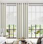 102 Inch Extra Long Curtains for Bedroom Living Room, Set 2 Two Panels by KOUFALL