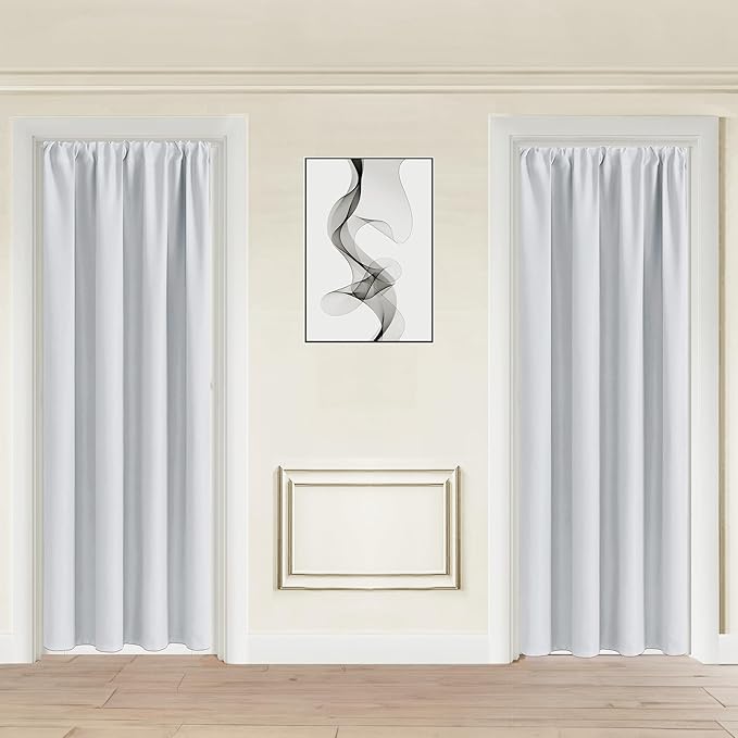 JIUZHEN 80 Inch Length Door Curtains by JIUZHEN