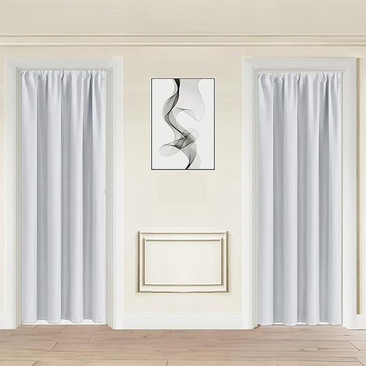 JIUZHEN 80 Inch Length Door Curtains by JIUZHEN
