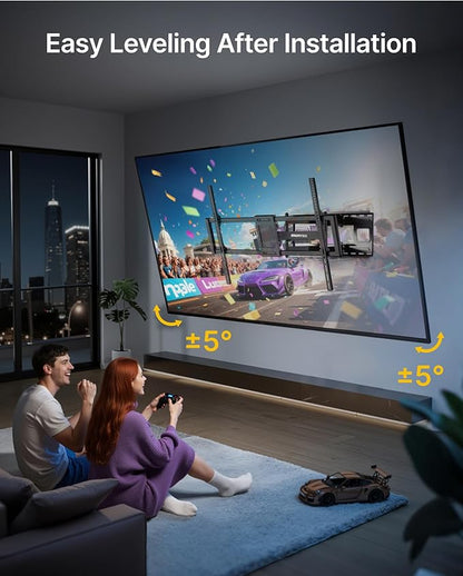 monTEK Heavy Duty XXL Full Motion TV Wall Mount - Image 7