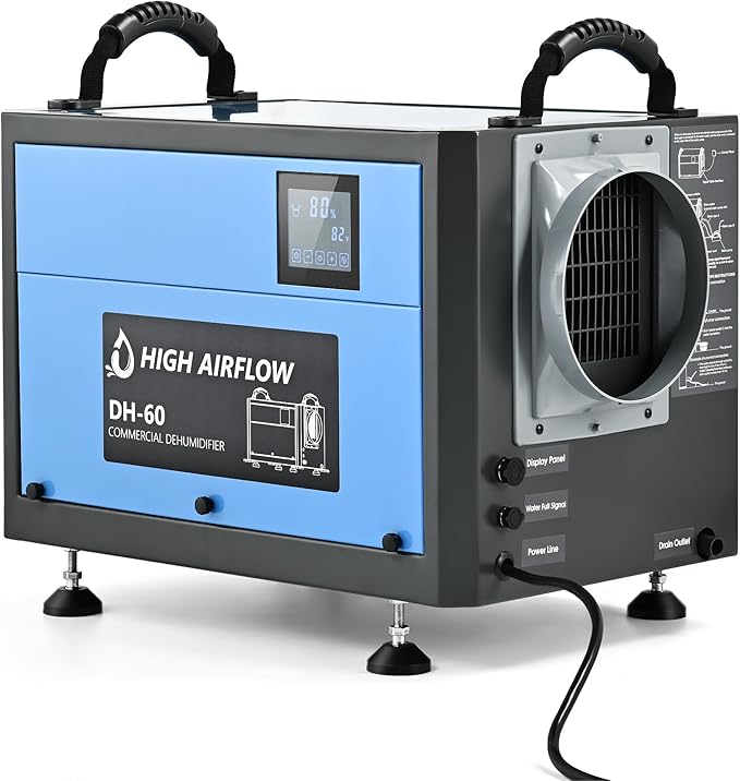 EUHOMY 130 Pint Crawl Space Dehumidifier by EUHOMY
