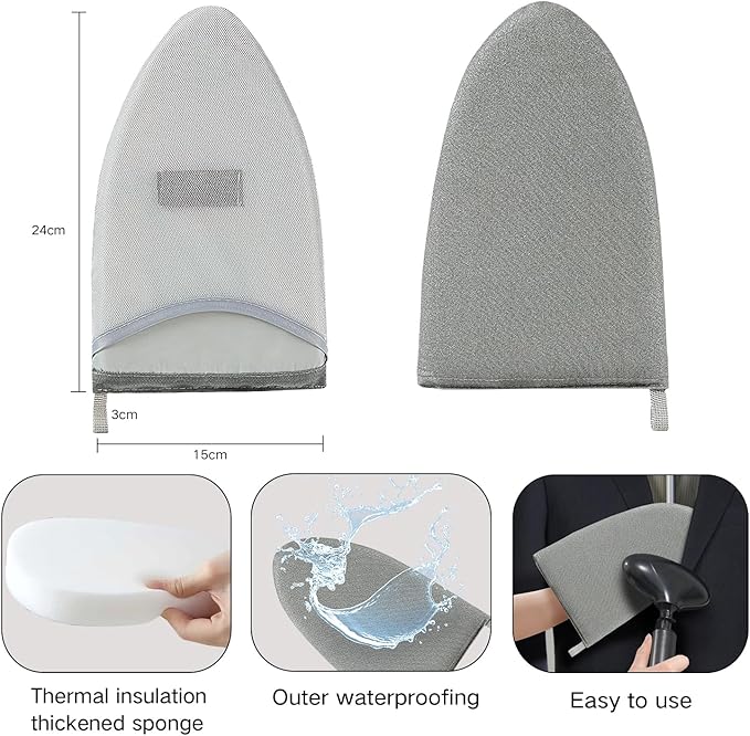 Garment Steamer Hanger Stand & Ironing Glove - Image 4