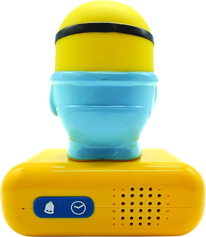 LEXiBOOK - Minions - Bob Digital Alarm Clock - Snooze Function - Minions Sound - Image 4