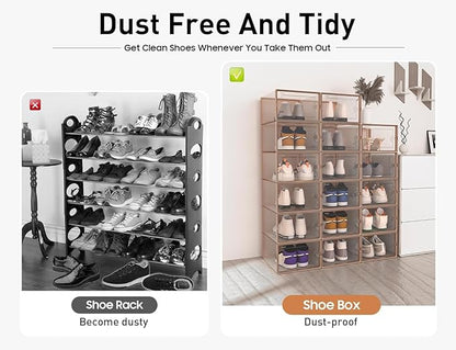 Kuject X-Large Shoe Storage Boxes Organizers - Image 5