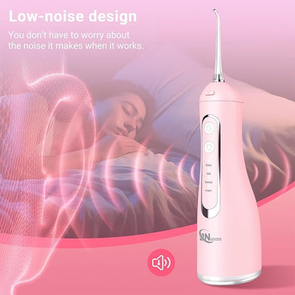 JNGOODS Cordless Water Dental Flosser Oral irrigator, JNGOODS 300ml - Image 7