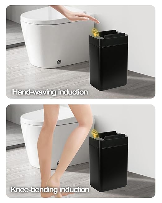 ELPHECO Bathroom Trash Can - Image 7