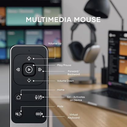 Satechi Bluetooth Remote Control, R2 Multimedia Remote Control in Presentation - Image 3