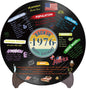 Holkcog Vinyl Record 50th Birthday Decoration, Back in 1976 Birthday Poster | 1976 Birthday Poster Sign With Stand, Vintage 50 Year Old Party Supplies for Men& Women, 50th Anniversary Class Reunion Gifts