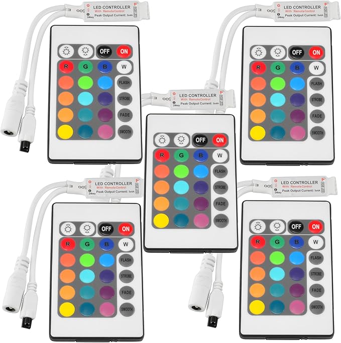 ABI Inline IR Controller with 24 Key Remote by Unknown
