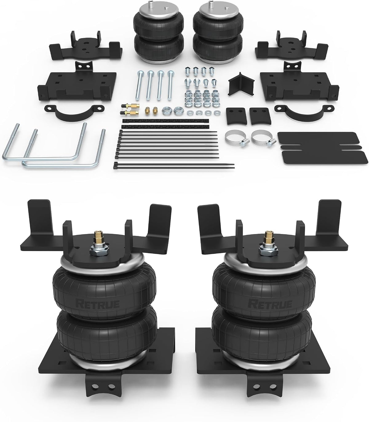 RETRUE Rear Air Bags Suspension Kit for 2004-2008 Ford F150