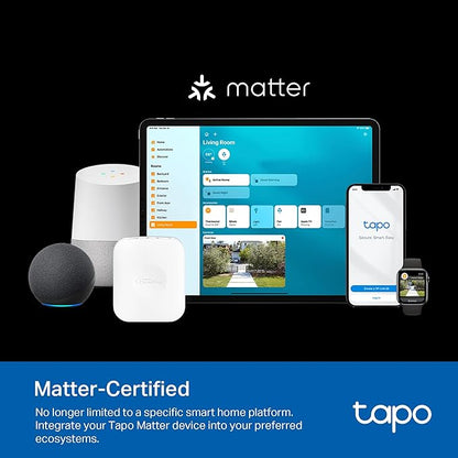 TP-Link Tapo Matter Outdoor Smart Plug, 2 Individual outlets, IP65 Weather - Image 4