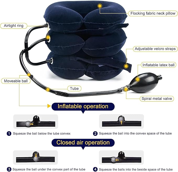 Neck Stretcher, Cervical Traction Device, Neck Traction Device, Cervical Neck - Image 2