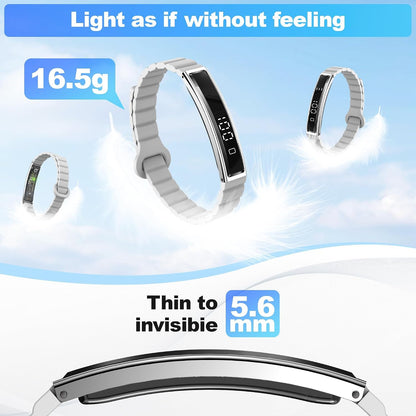 smart bracelet for women & men, health activity, close-up detail