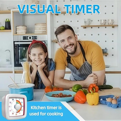Visual Timer for Kids Adults, 60-Minute Countdown Timer for Classroom, Pomodoro - Image 7