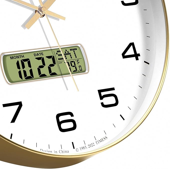 TIMESS Wall Clock, Ideal Modern Home, Office Decor - Image 4