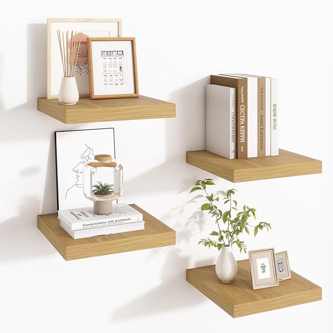 Fun Memories Square Floating Shelves by FunMemories