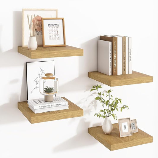 Fun Memories Square Floating Shelves by FunMemories