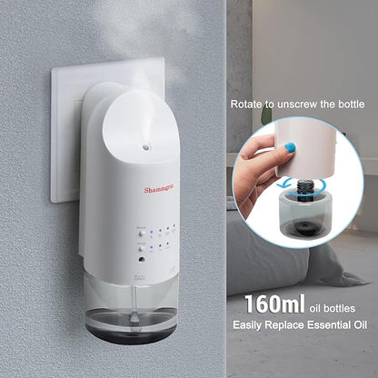 2026 Plug-in Essential Oil Diffuser – Waterless Scent Diffuser, Smart Wall - Image 6
