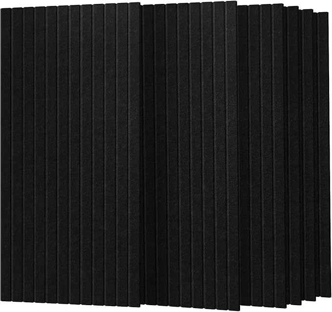 UMIACOUSTICS 6 Packs Acoustic Panel, 47.2 x 23.6 Inches Decorative Sound Proof by UMIACOUSTIC
