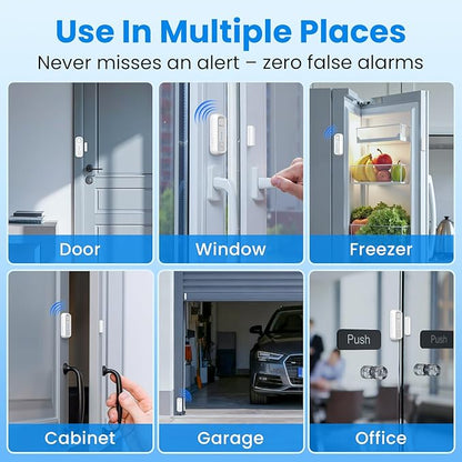 Sanjie Door Alarm with Instant and Delayed Alerts 30s/1min/2min/4min, Door - Image 5