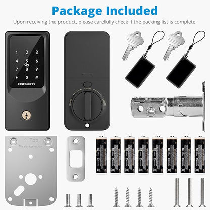 AkaGear WiFi Smart Lock Keyless Entry Door Lock - Image 7