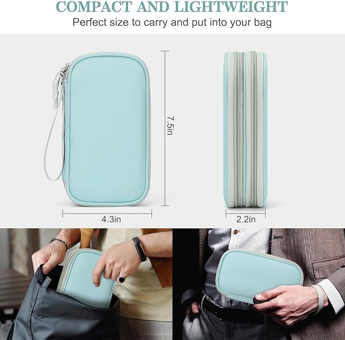 FYY Electronic Organizer, Travel Cable Organizer Bag Pouch Electronic - Image 2