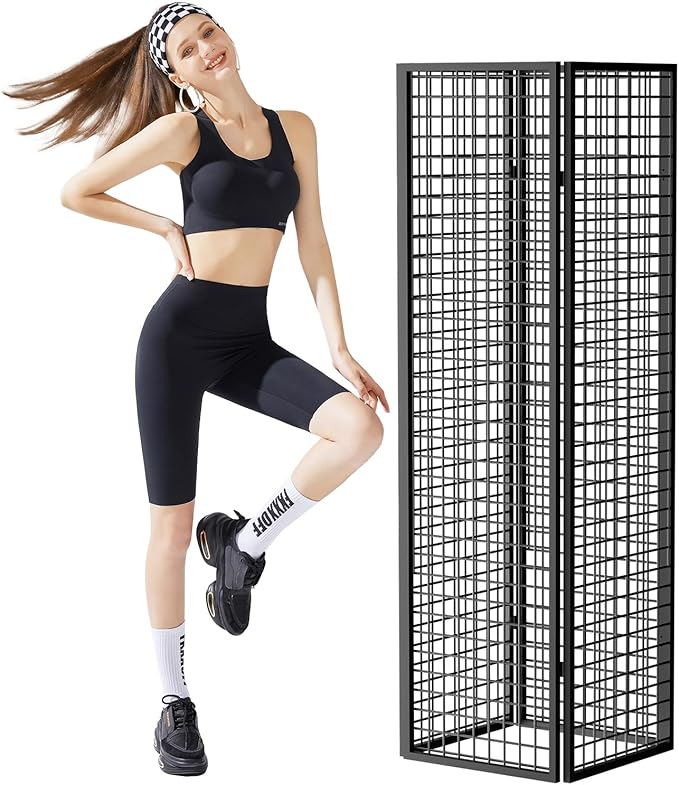 DEMEGA Grid Wall Panels Foldable Gridwall Panel Display Stand Art Show Display - Image 8