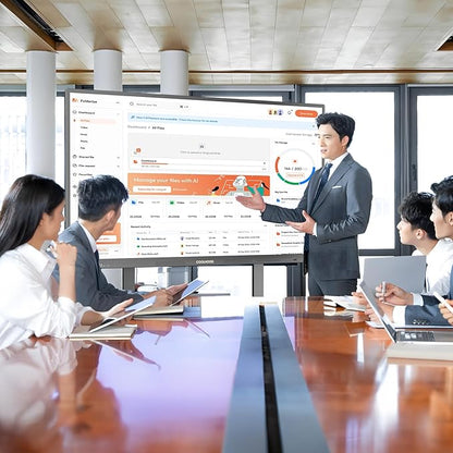 65" Smart Board, 4K UHD Touchscreen Interactive Digital Whiteboard Display - Image 6
