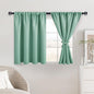 JIUZHEN Short Blackout Curtains by JIUZHEN