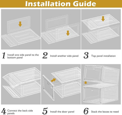Thickened Clear Shoe Storage Organizer - Image 8