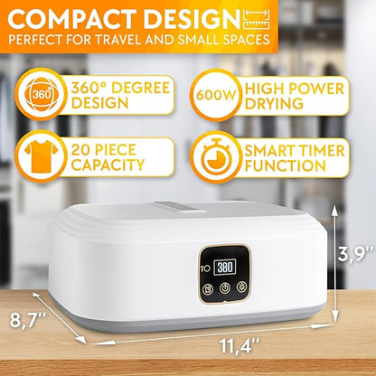 Portable Clothes Dryer – Compact, Energy-Efficient Laundry Drying Machine - Image 4