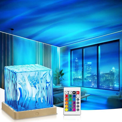 VoMii Northern Lights Projector, 16 Colors Luminorthe Cube Lamp by vomii