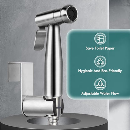 Handheld Bidet Sprayer for Toilet, Premium SUS304 Stainless Steel Bathroom - Image 7
