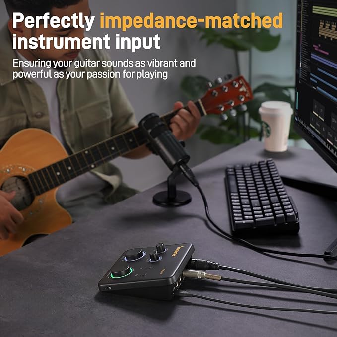 MAONO USB Audio Interface for PC: Interface - Image 5