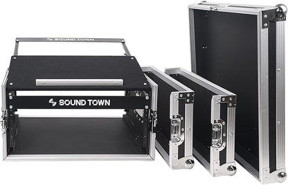 Sound Town 4U PA DJ Pro Audio Rack/Road ATA Case - Image 2