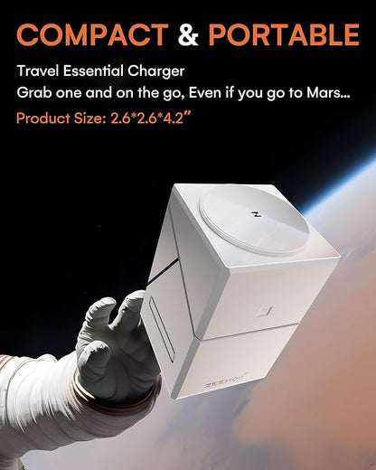 ZEEHOO 3 in 1 Charging Station, - Image 6
