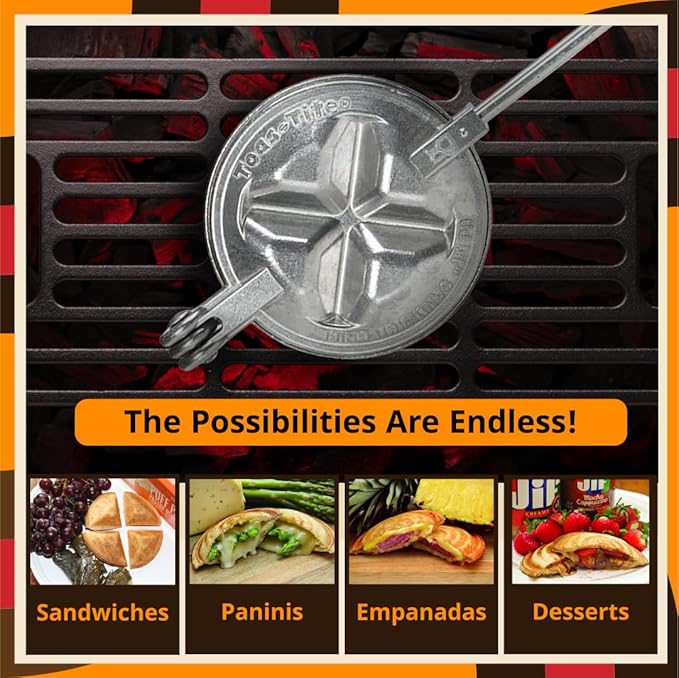 Tid Bit Handheld Sandwich Maker, Portable Sandwich Grill & Panini Press - Image 6