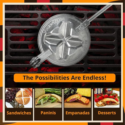 Tid Bit Handheld Sandwich Maker, Portable Sandwich Grill & Panini Press - Image 6