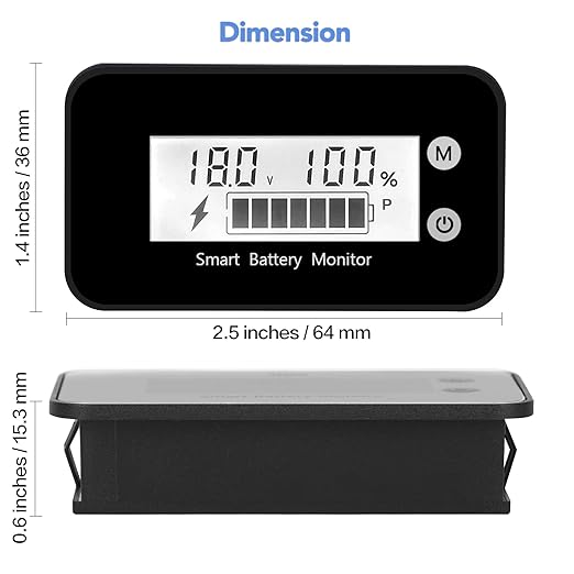 SUPNOVA Waterproof Battery Monitor - Image 5