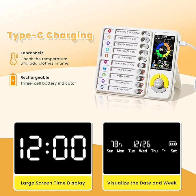 5 IN 1 Visual Timer for Kids/Adults - Image 8