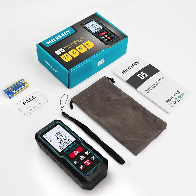 MILESEEY Laser Measurement Tool, 229Ft Laser Measure - Image 9