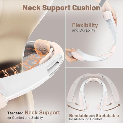 AI Portable Neck Fan with 6 Powerful Speeds, 8000mAh Battery Operated USB-C - Image 3