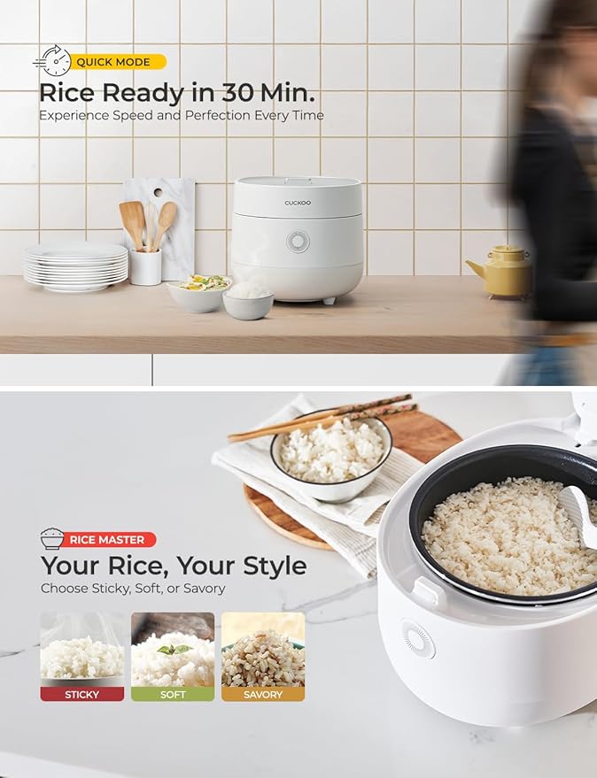 CUCKOO Micom Rice Cooker 6-Cup Uncooked / 12-Cup Cooked - Image 5