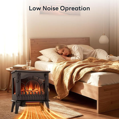 ZAFRO Freestanding Electric Fireplace Stove - Image 5