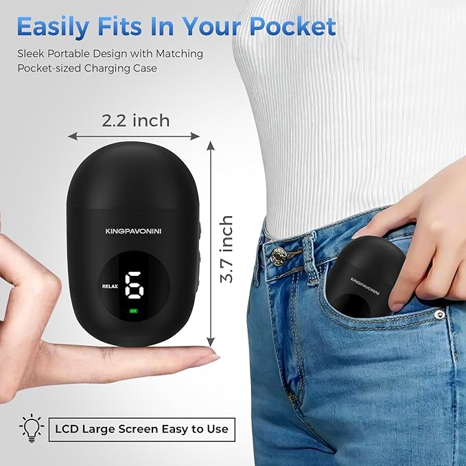 KingPavonini Wireless TENS Unit, Muscle Stimulator - Image 3